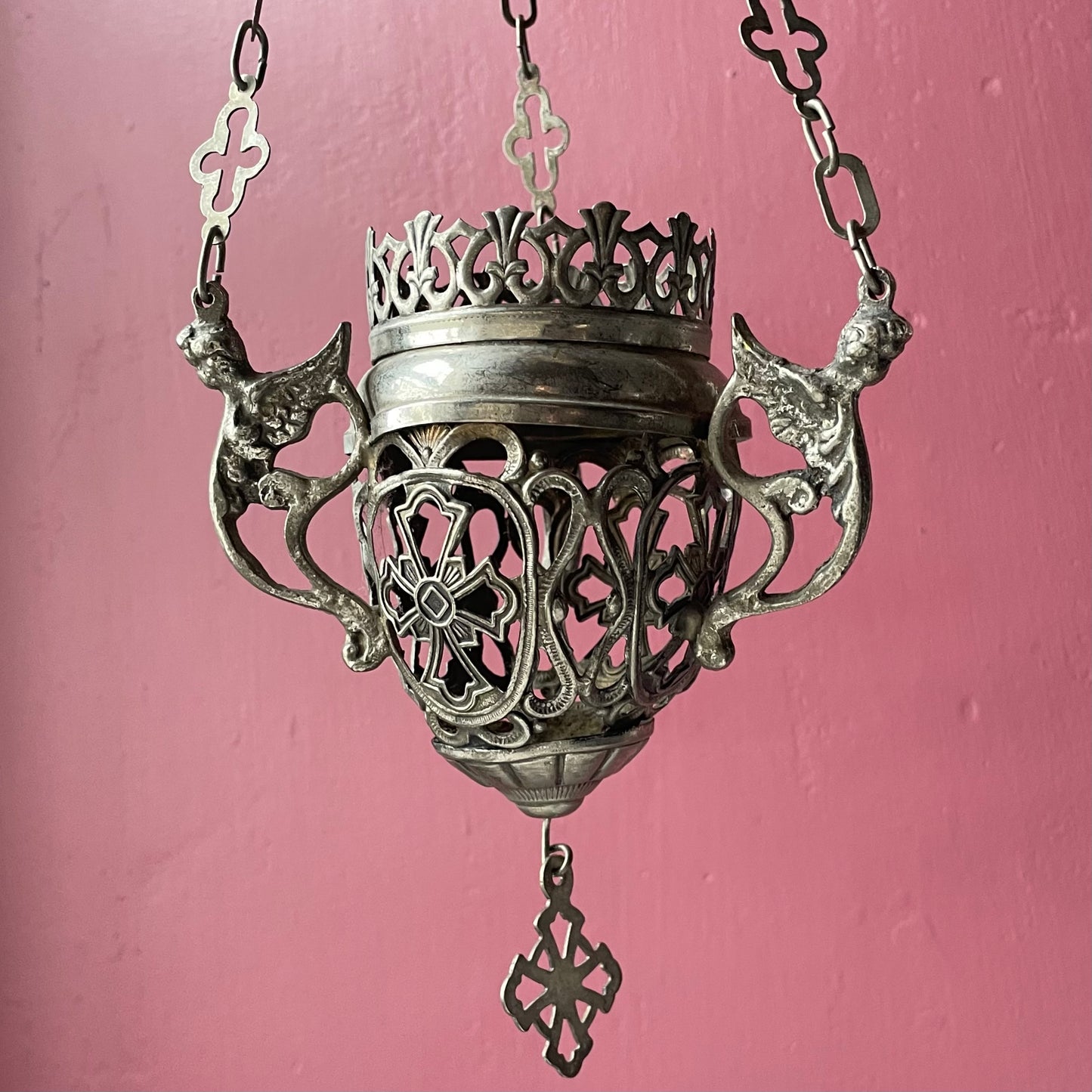 Vintage Hanging Candleholder