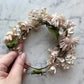 Vintage Pink Flower Crown