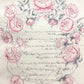 Passing Away | Victorian Memorial with Hand Painted Roses