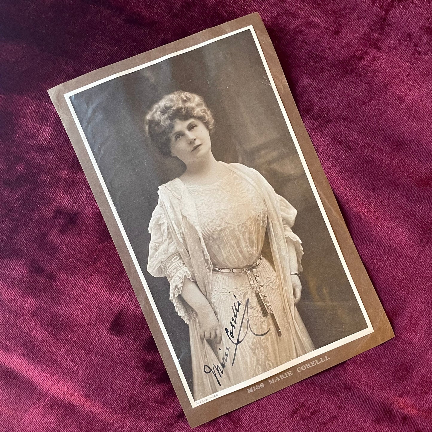 Marie Corelli | Signed Photograph