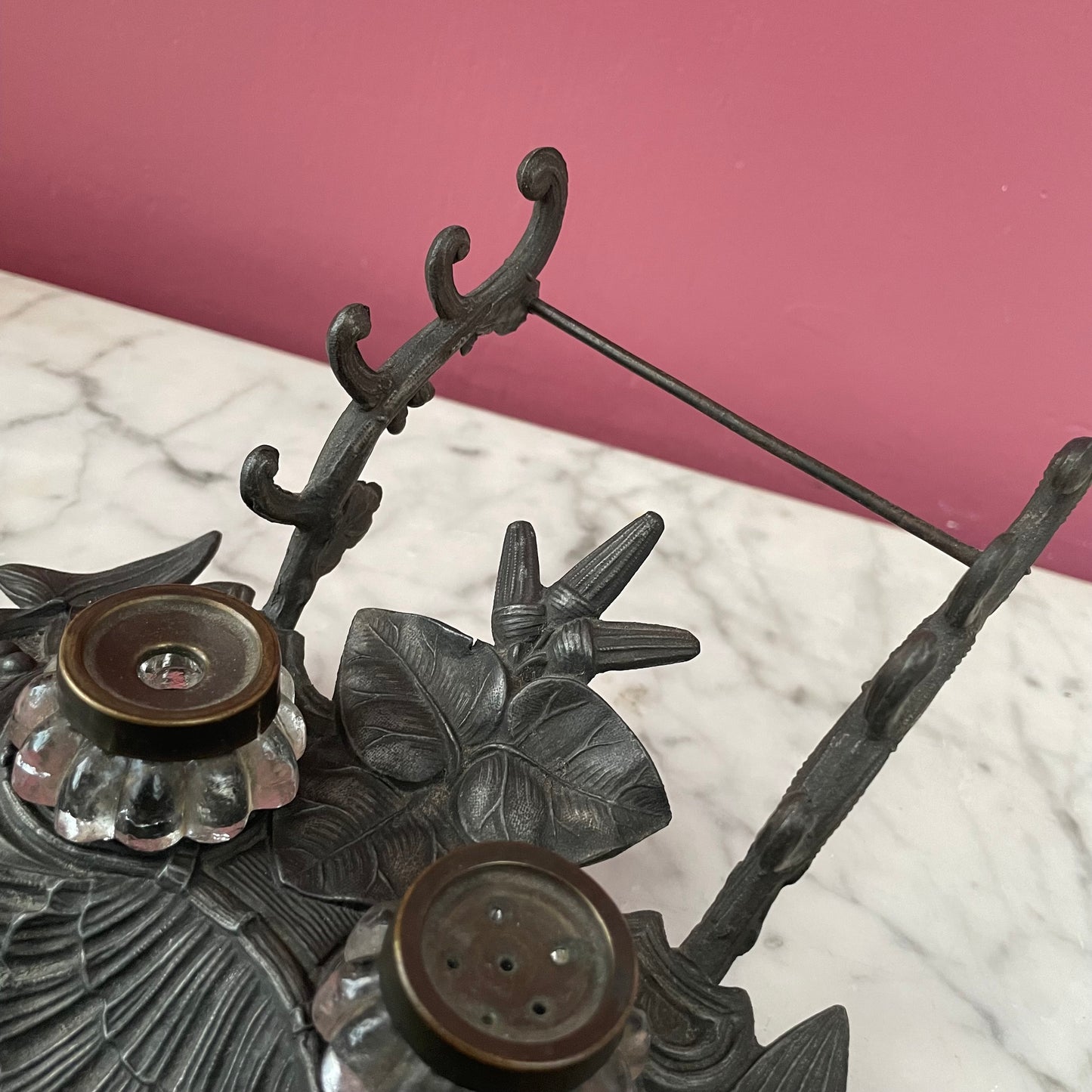 Victorian Figural Inkwell