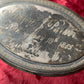 Antique Hand Engraved Casket Plate | 1865
