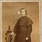 Antique Carte de Visite Photograph of Priest | 1860s