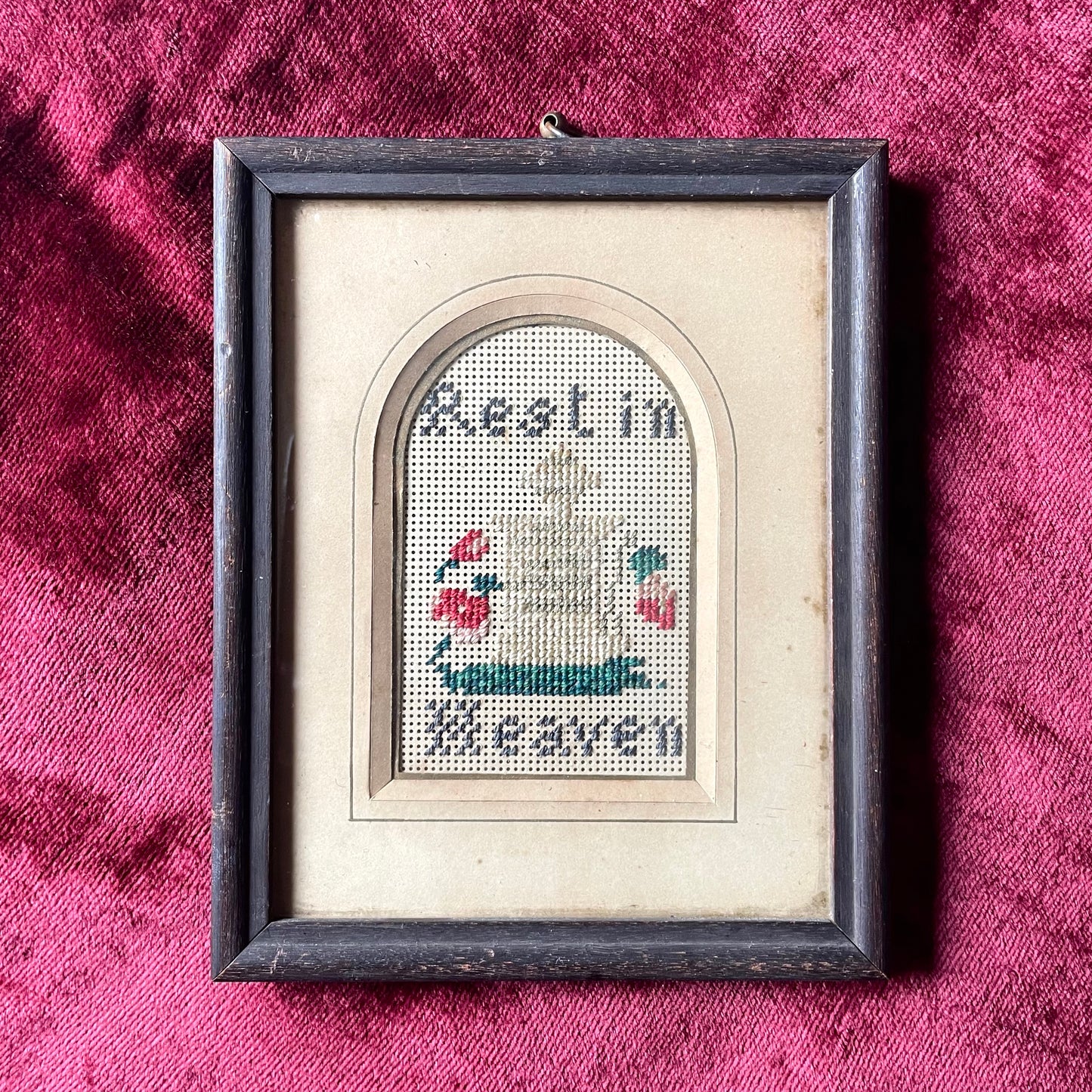 Rest in Heaven | Victorian Mourning Punch Paper