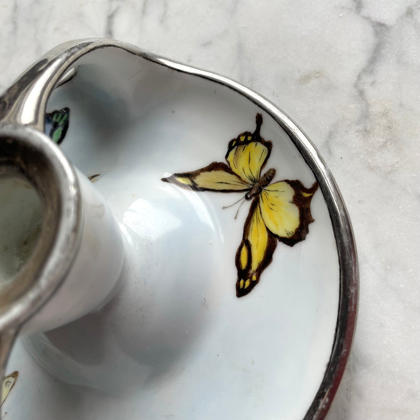 Vintage Butterfly Candleholder