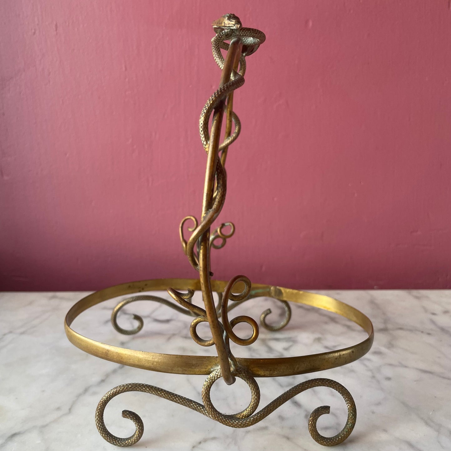Victorian Snake Basket