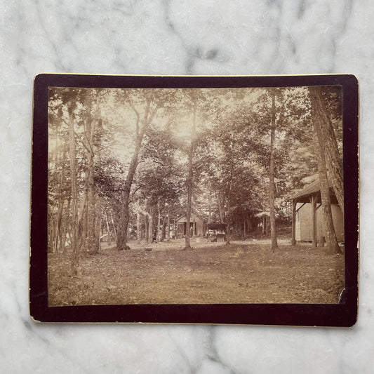 Quaker Camp | Antique Photo | Argyle, NY | 1891