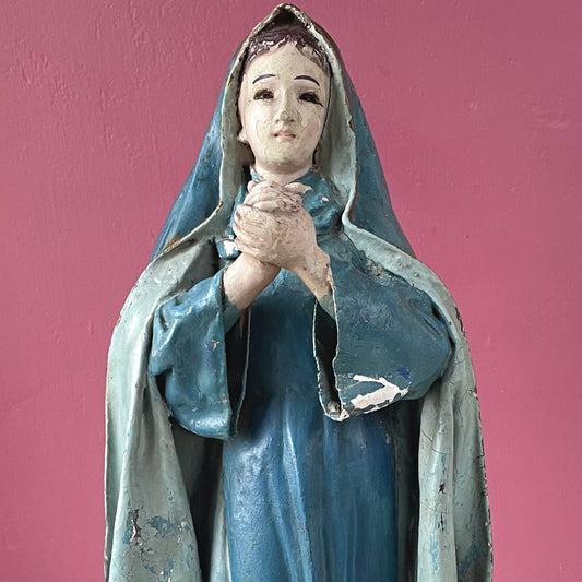 Mother of Sorrows | Antique Santos Statue