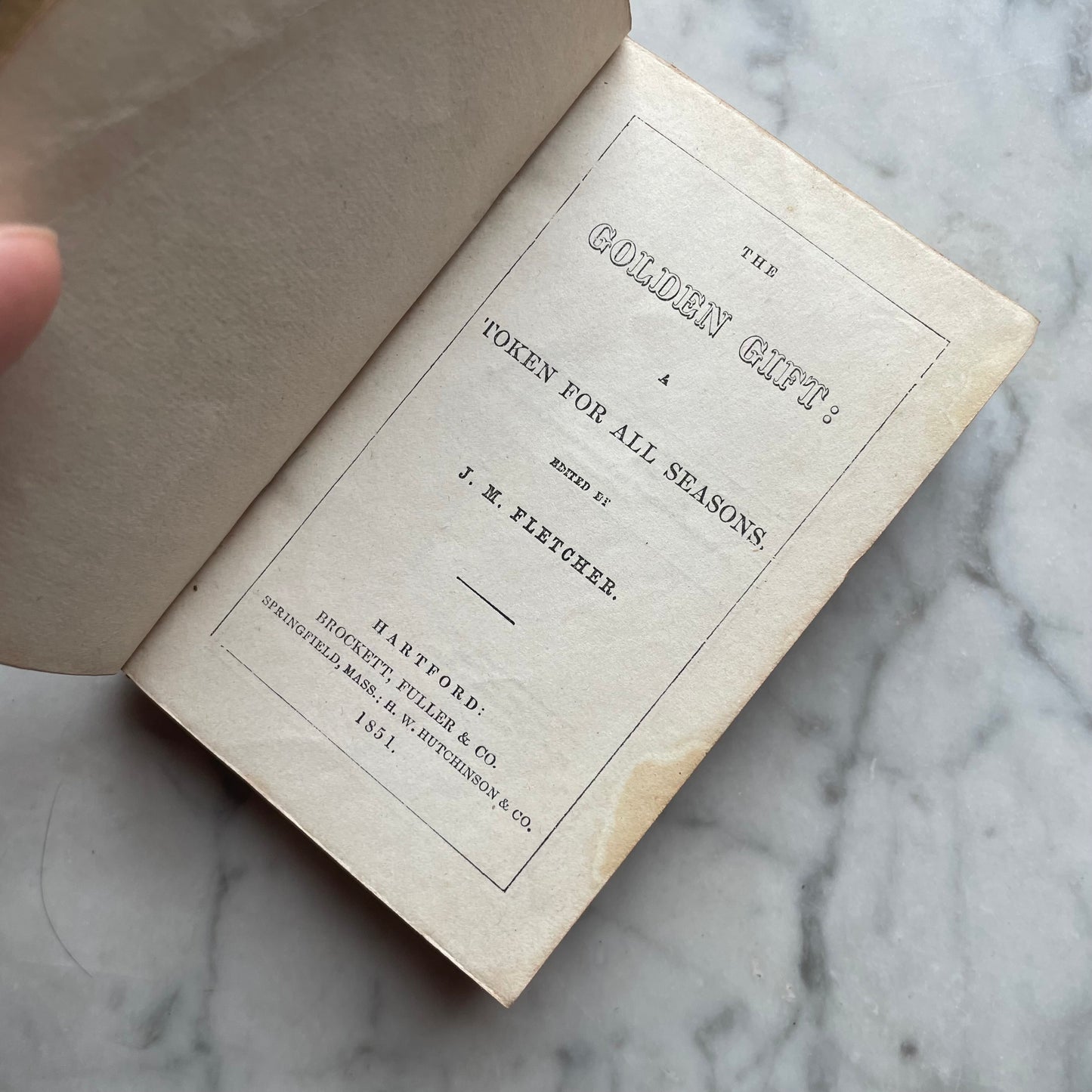 The Golden Gift | 1851 | Arsenic Binding