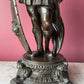 Victorian Cast Metal Warrior Figure