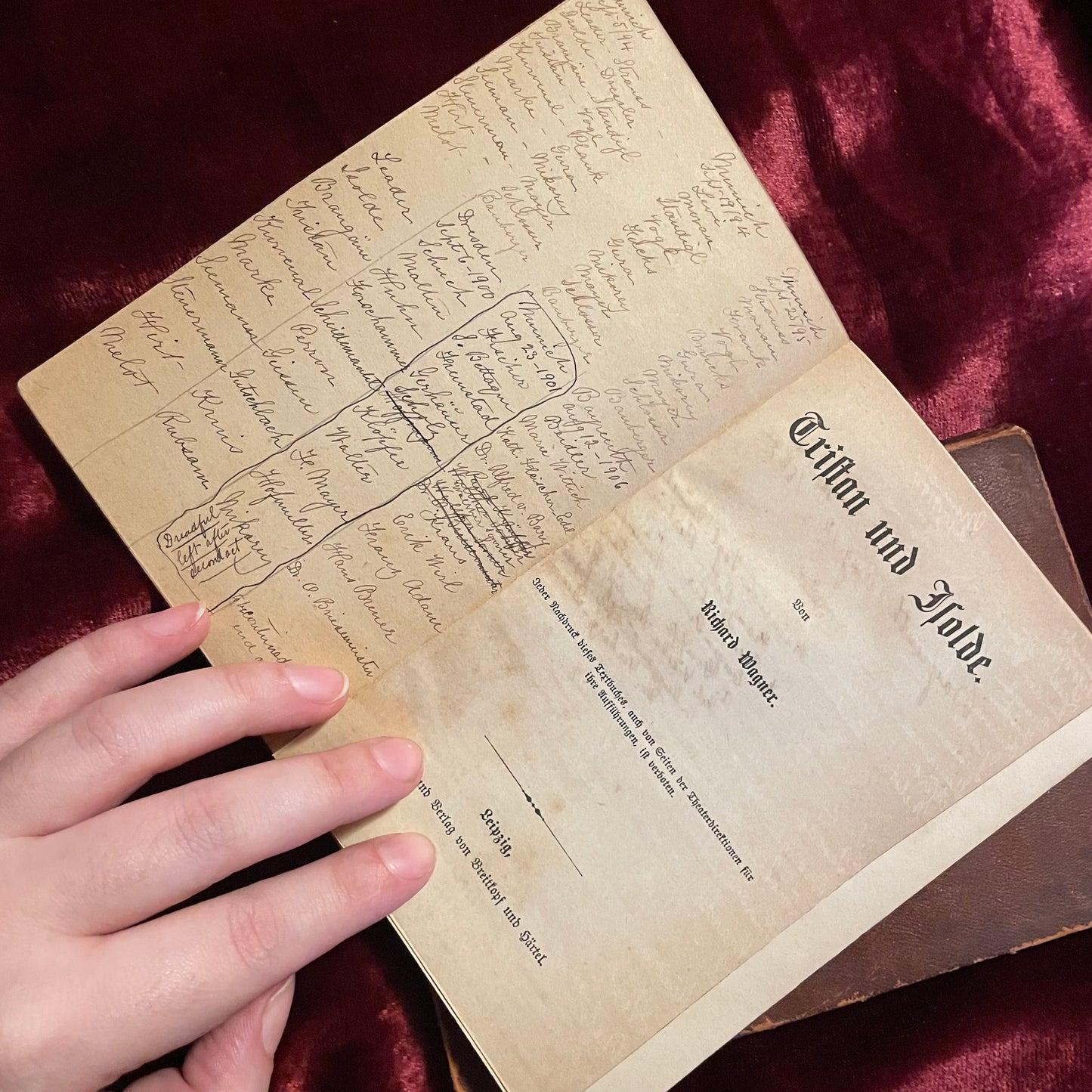 Antique Wagner Libretti | Tristan und Isolde & Parsifal | Bayreuth Festival Souvenirs