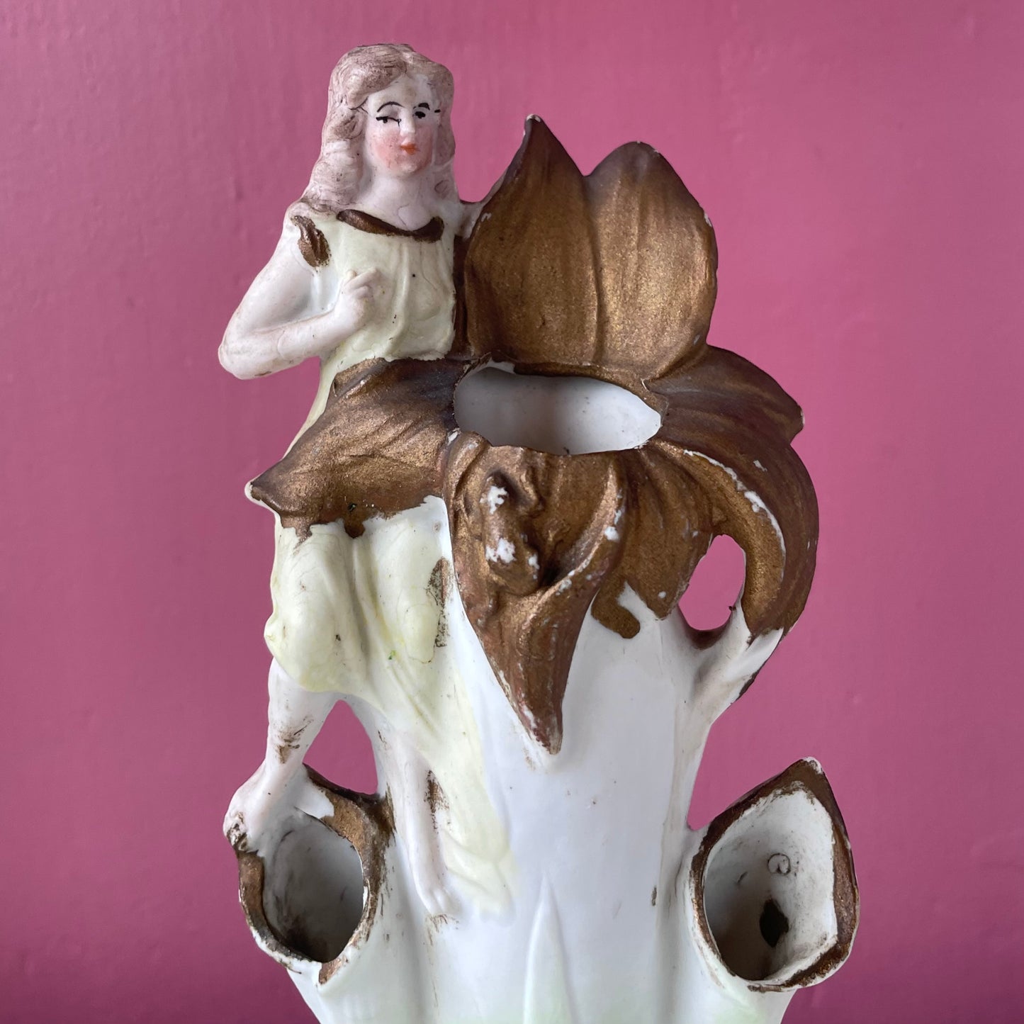 Aesthetic Movement Sunflower Bud Vase