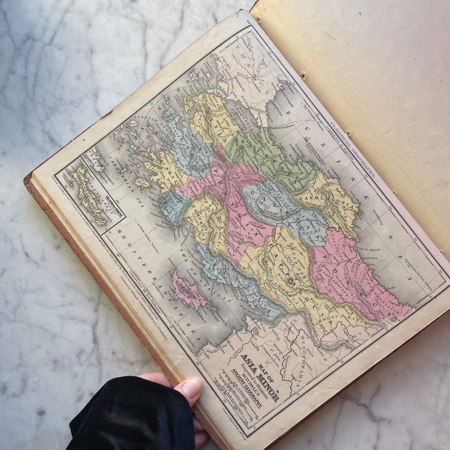Mitchell’s Ancient Atlas Containing Maps Illustrating Classical and Sacred Geography | 1856