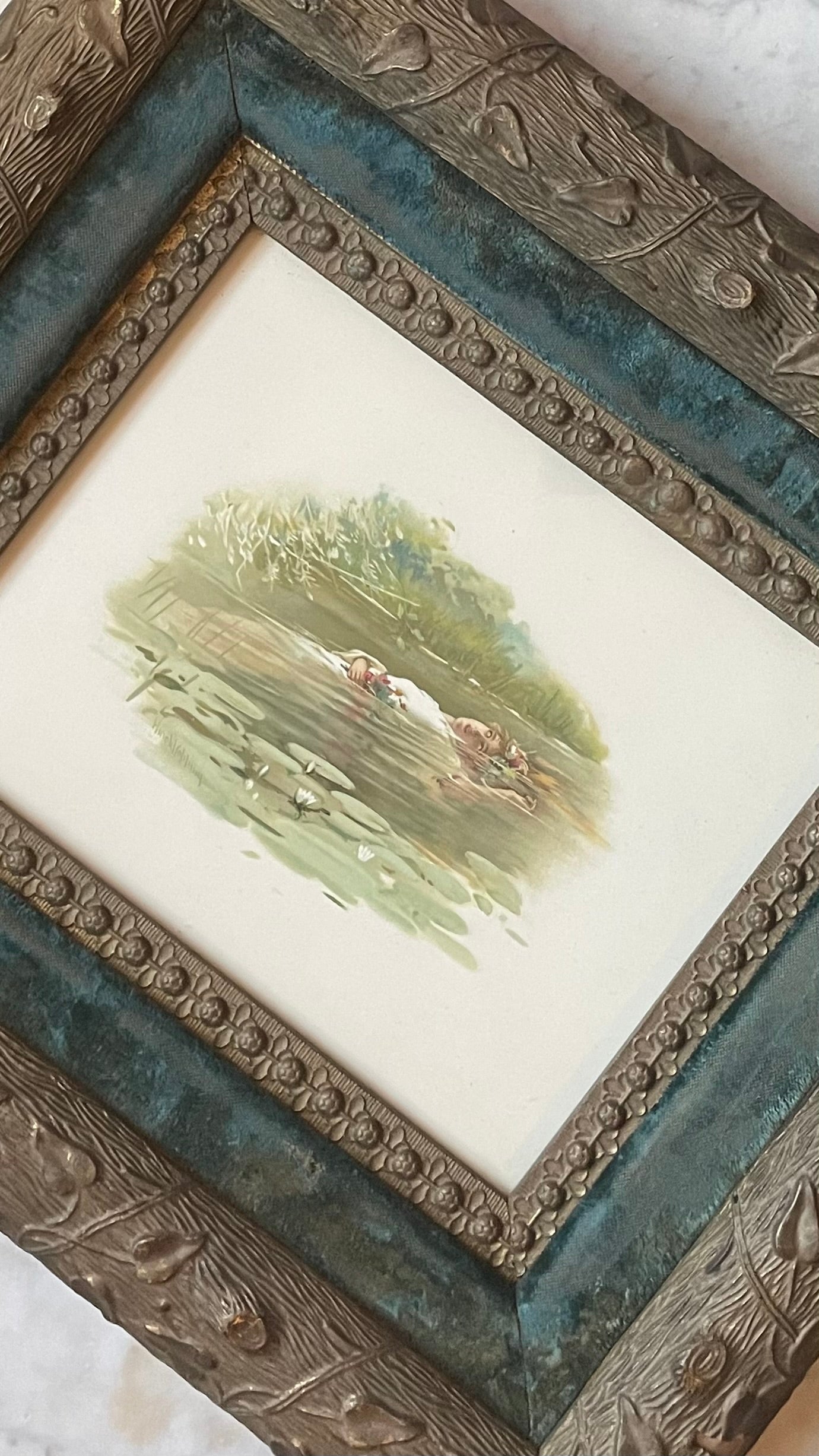 Ophelia Drowned | Victorian Framed Print