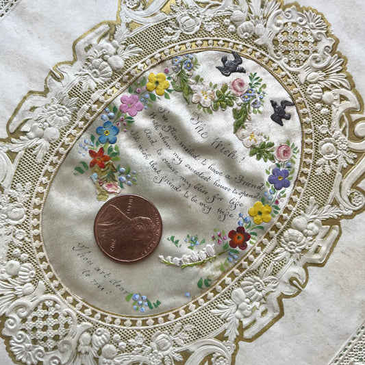 Early Victorian Quarto Valentine