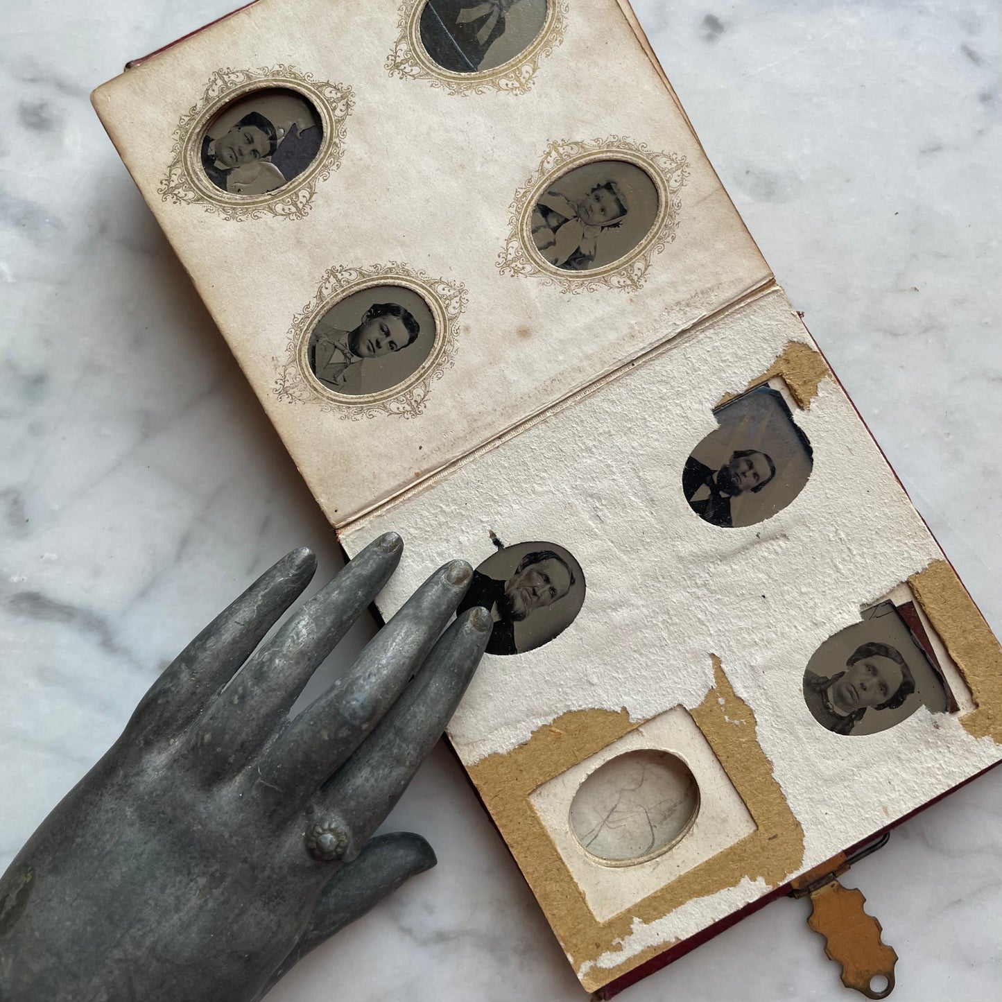 Victorian Gem Tintype Album