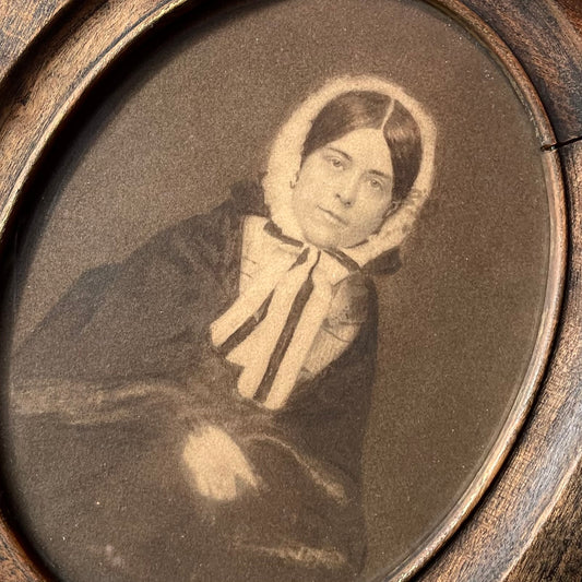 Solar Sisters | Pair of Antique Solar Enlargements