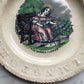 Antique Child’s Plate | The Garden Flower