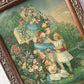 Suffer the Little Children to Come Unto Me | Victorian Lithograph Print