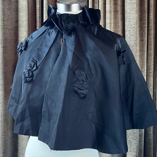 Antique Black Capelet