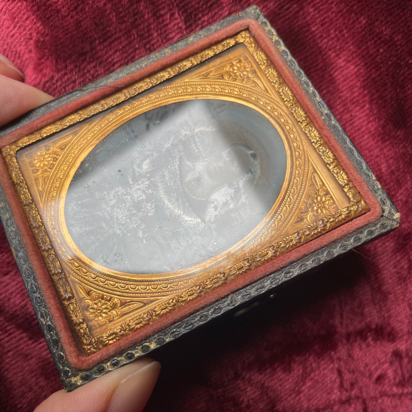 1/9 Plate Ambrotype of Beautiful Girl