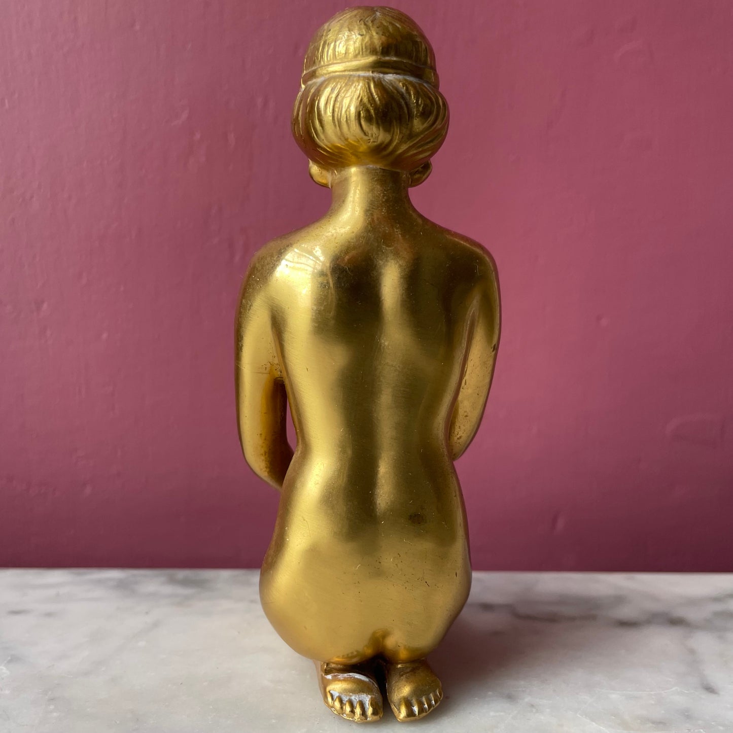 Antique Art Nouveau Priestess Figure