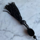 Antique Jet Scarab Necklace