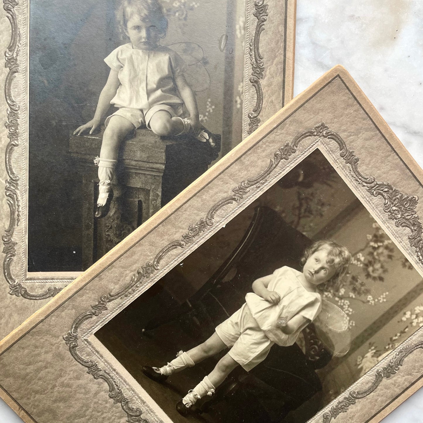 Antique Fairy Baby Cabinet Cards
