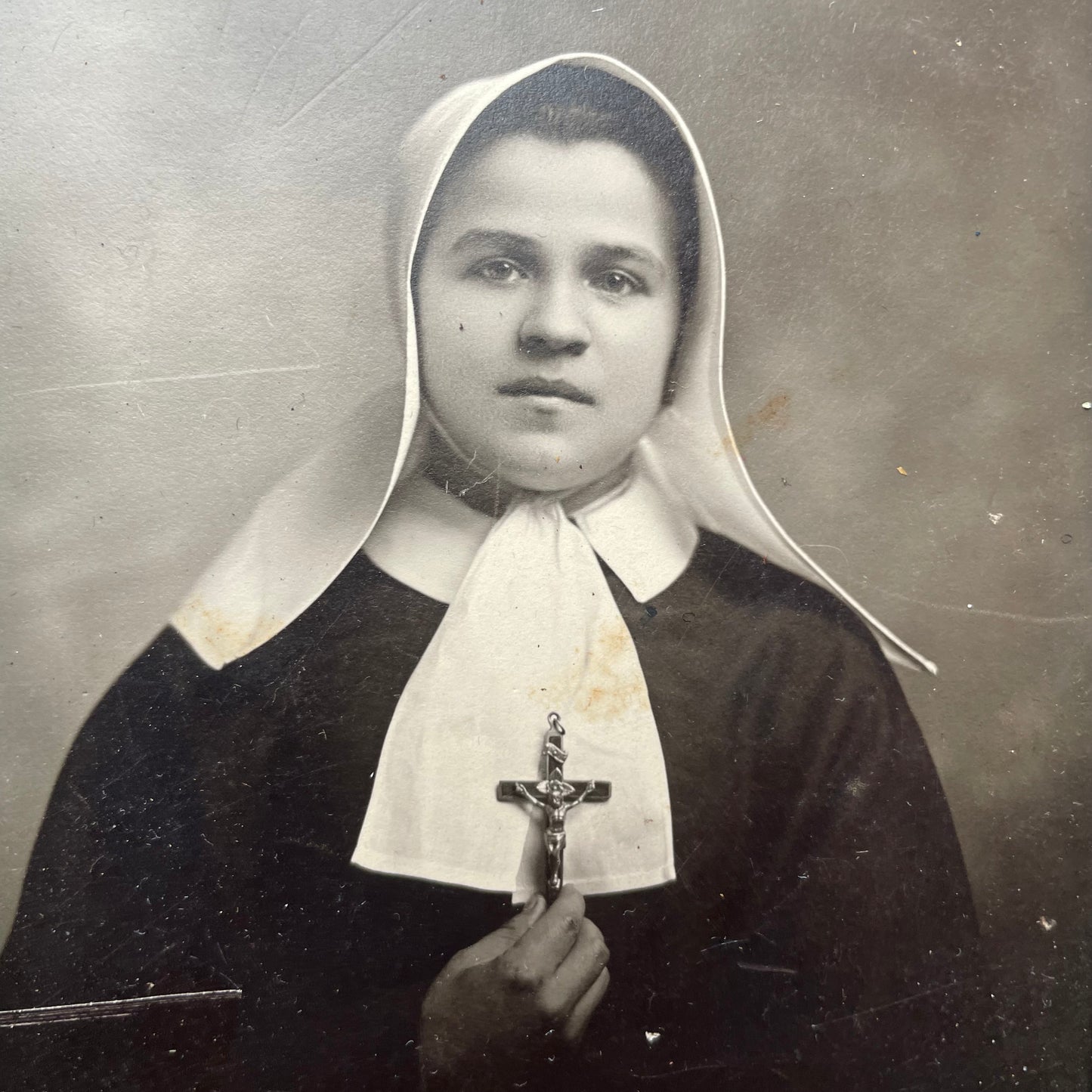 Antique Photo of Novice Nun