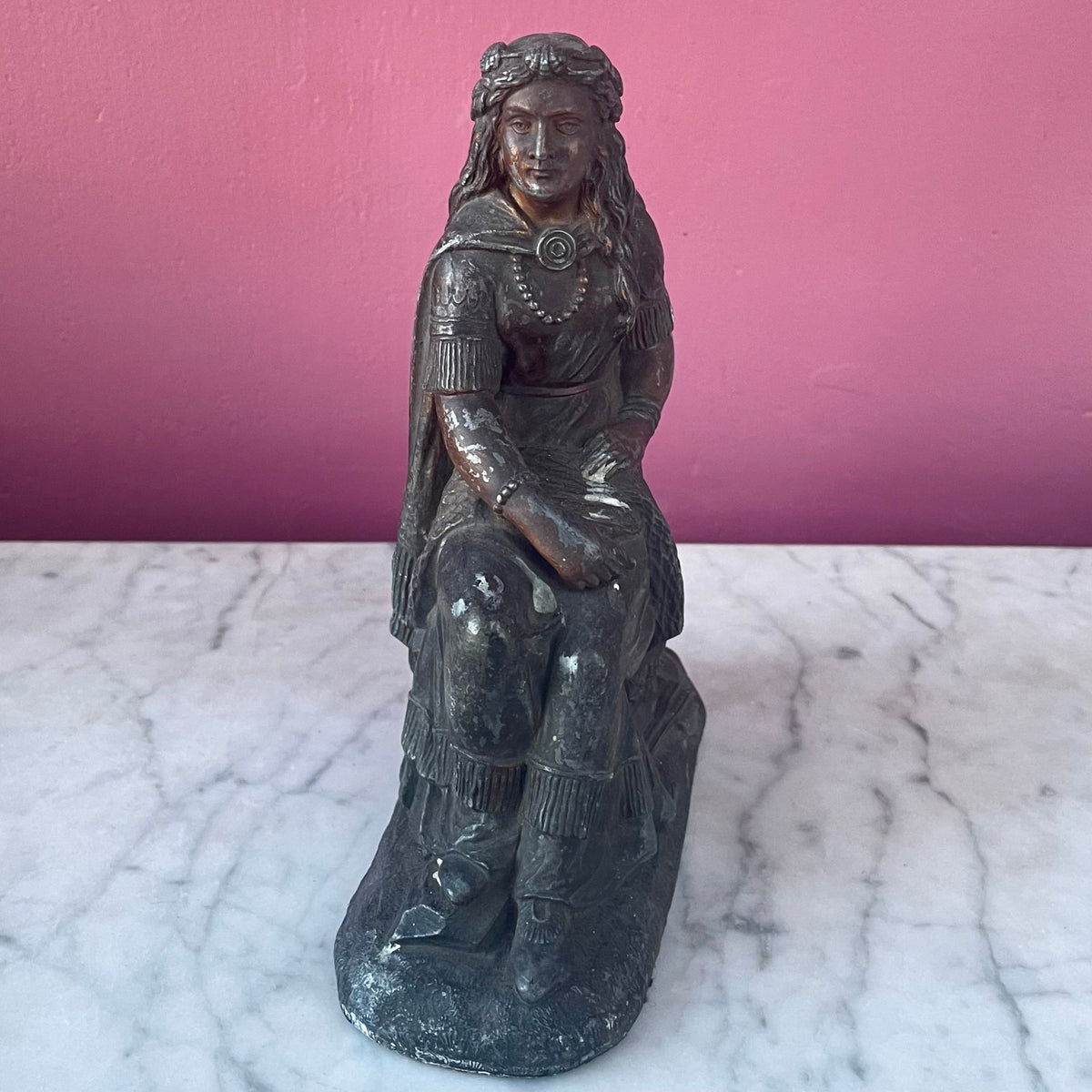 Minnehaha | Victorian Spelter Figure