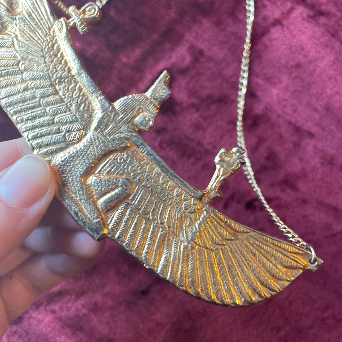 Vintage Isis Pectoral Necklace