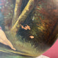Victorian Sleeping Cupid Ceramic Moon