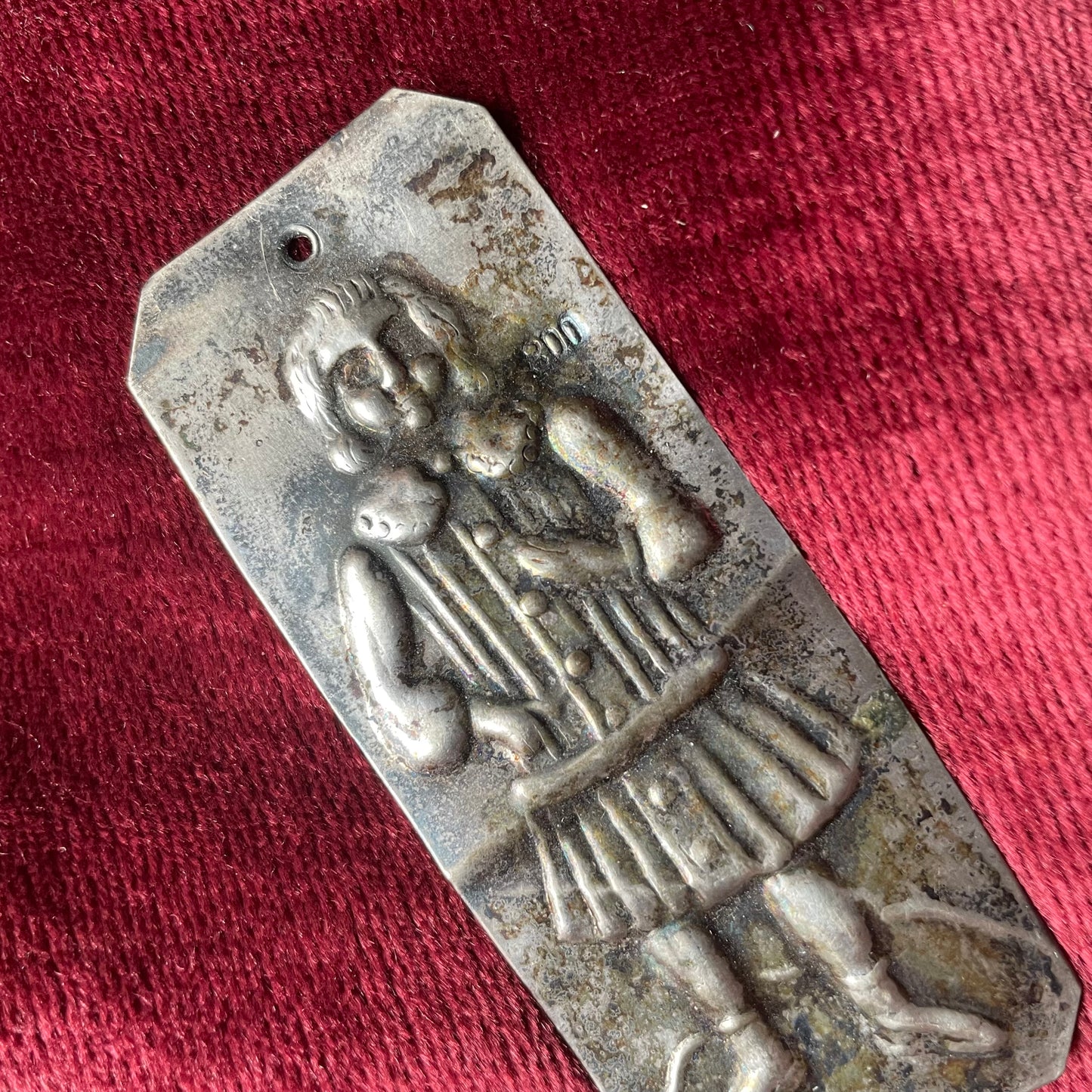 Antique Silver Ex Voto Boy