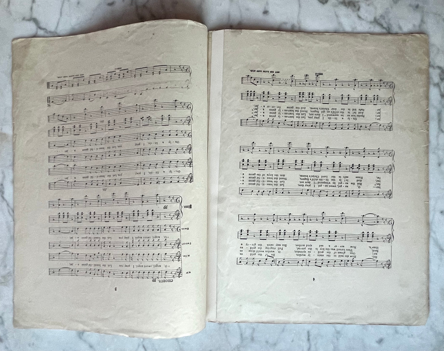 How the Gates Came Ajar | Victorian Mourning Sheet Music
