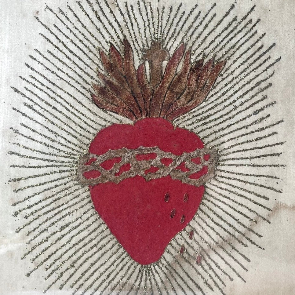 Antique Sacred Heart
