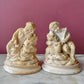 Infant Christ & Infant St. John | Antique Chalkware Figures