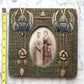 Antique Arts & Crafts Woven Frame