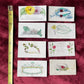 Early Victorian Hand Colored Calling Cards