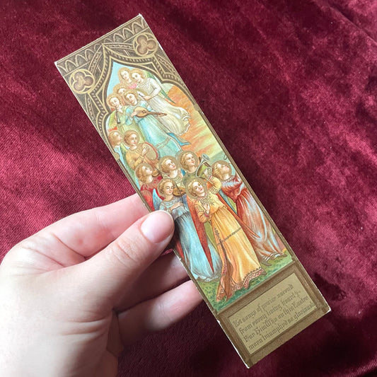 Victorian Lithograph Bookmark