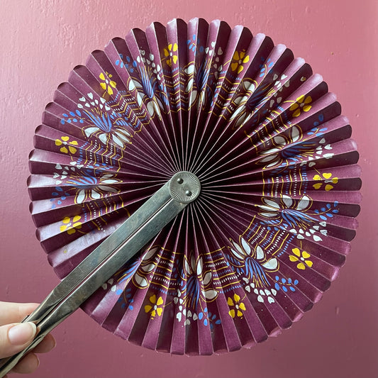 Victorian Cockade Fan