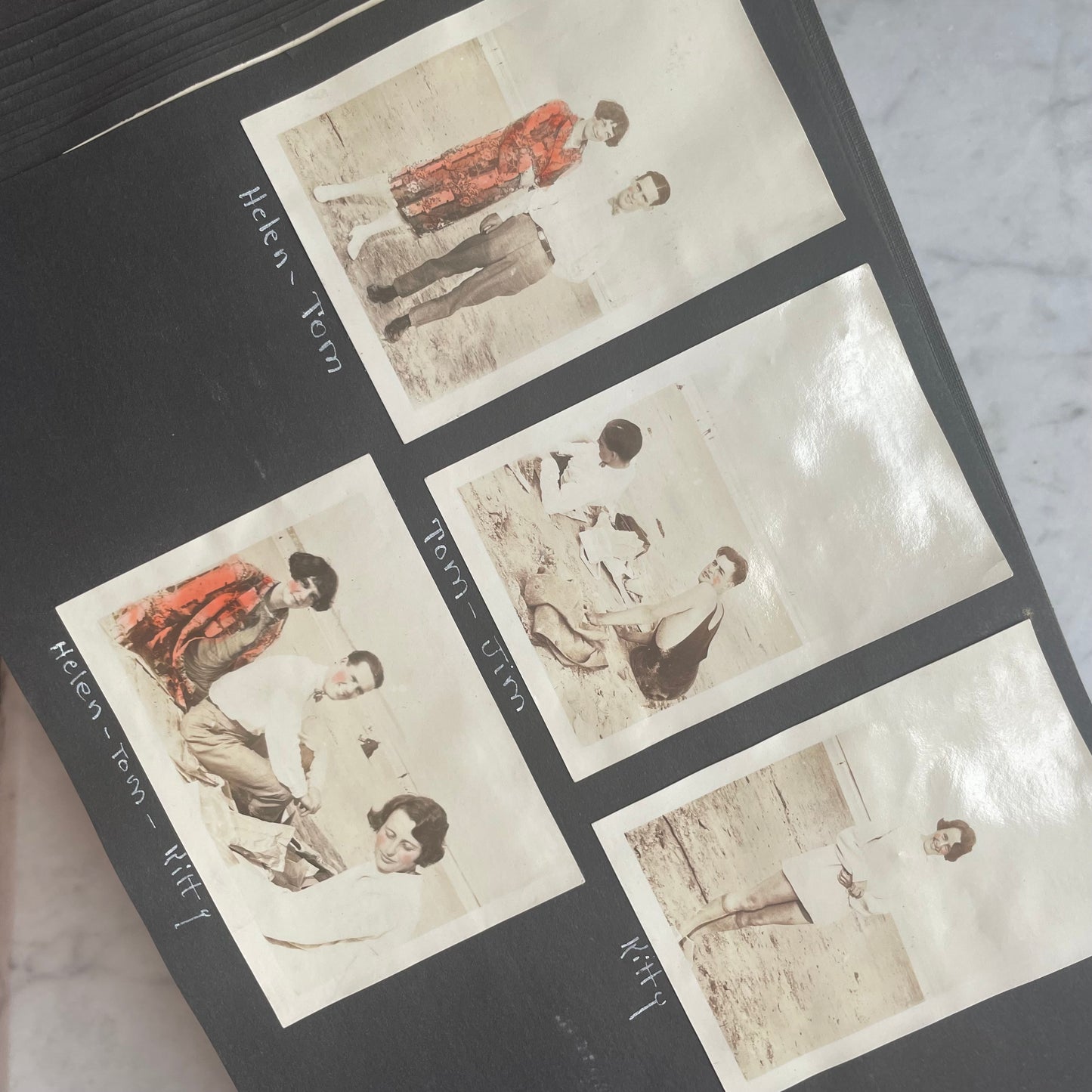 Antique Photo Albums of People in Drag