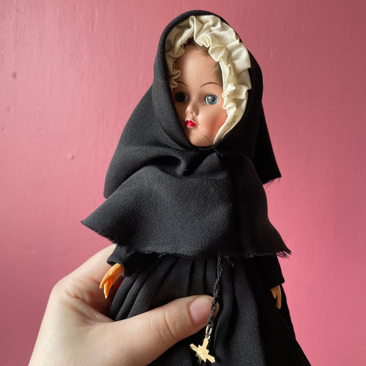 Vintage Nun Doll