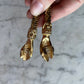 Vintage DL Auld Gold Mesh Belt with Hands