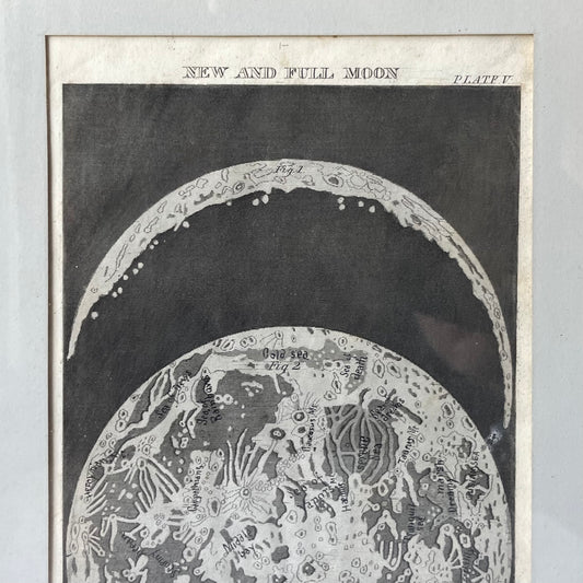 Antique Moon Print