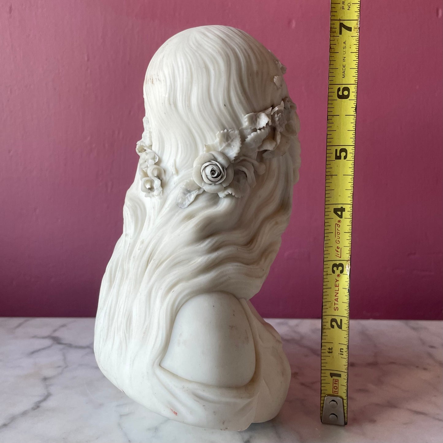 Victorian Parian Bust