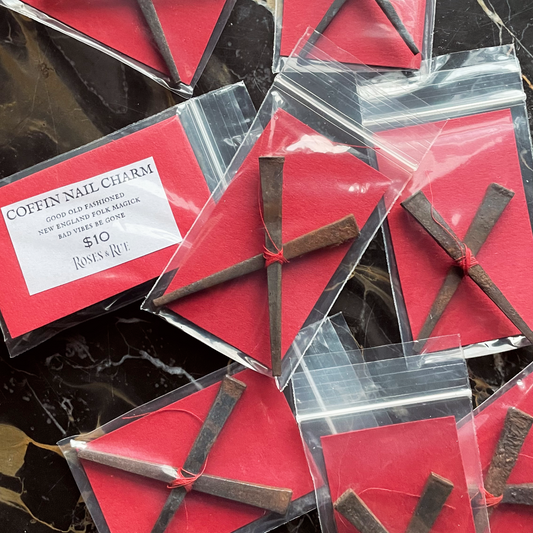 Antique Coffin Nail Charms