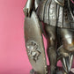 Victorian Cast Metal Warrior Figure