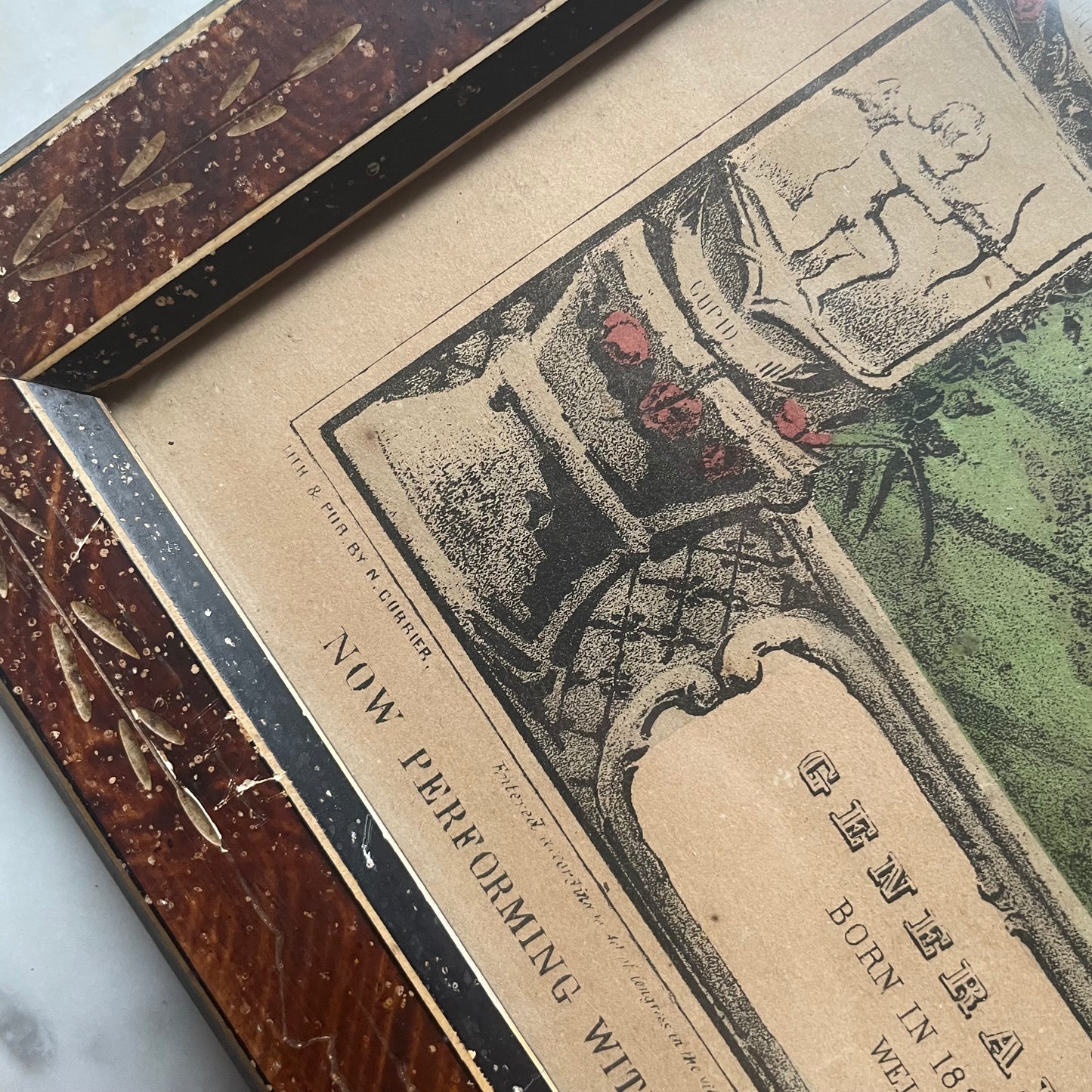 General Tom Thumb | Antique Currier Print