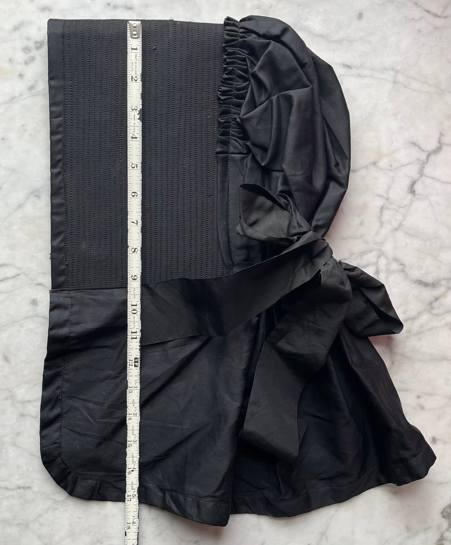 Antique Mourning Bonnet