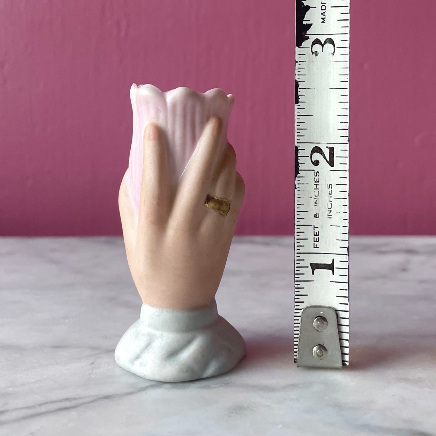 Miniature Vintage Hand Vase